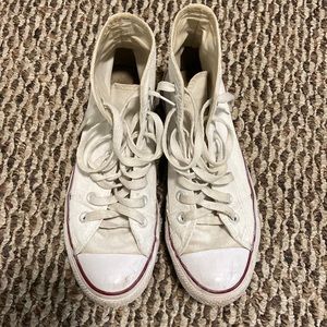 COPY - White converse size 8